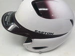 New Easton Natural Two-Tone Senior Batting Helmet Adult White/Maroon