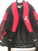 New Mizuno Team Elite Crossover Backpack Red/Black 360272 8 x 14.39 x 20 in