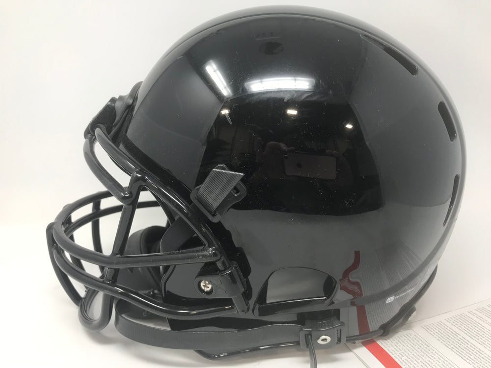 New Other Xenith X2E+ Black/Black Adult Medium Football Helmet Complete set!
