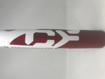 Used DeMarini CBC-18 33/30 CF Zen BBCOR Baseball Bat 2 5/8" White/Red/Bronze