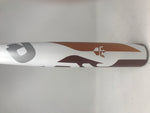 Used DeMarini CBC-18 33/30 CF Zen BBCOR Baseball Bat 2 5/8" White/Red/Bronze