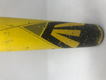 Used Easton XL1 BB14X1 33/30 BBCOR Baseball Bat 2 5/8" Yellow/Black 2014 (-3) PT