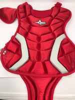 New All-Star Player's Series Youth 7-9 Chest Protector 13.50" CP79PS Red/White