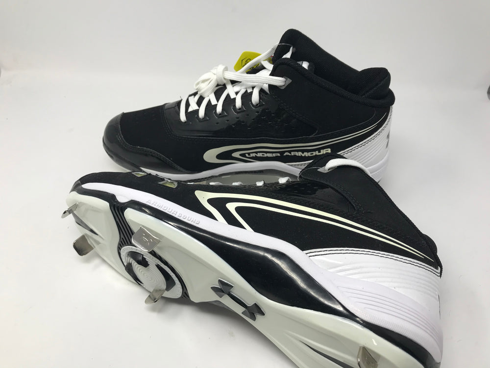 Men's ua ignite mid clearance st cc baseball cleats