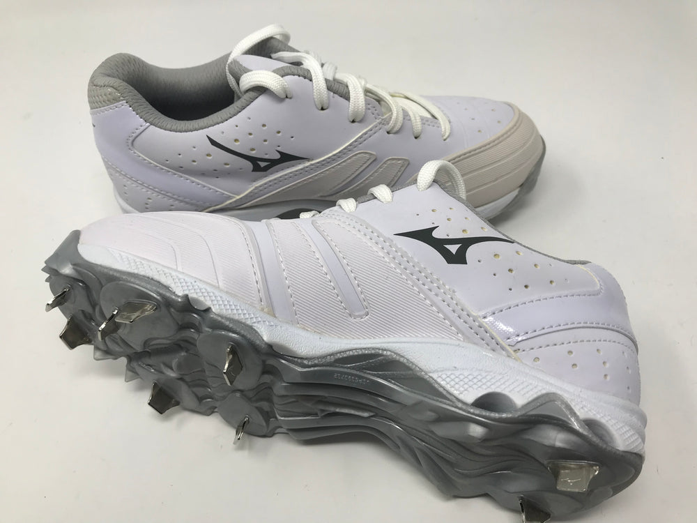 New Mizuno Women s 9 Spike Advanced Sweep 2 Fastpitch Cleat 11.5 White PremierSports