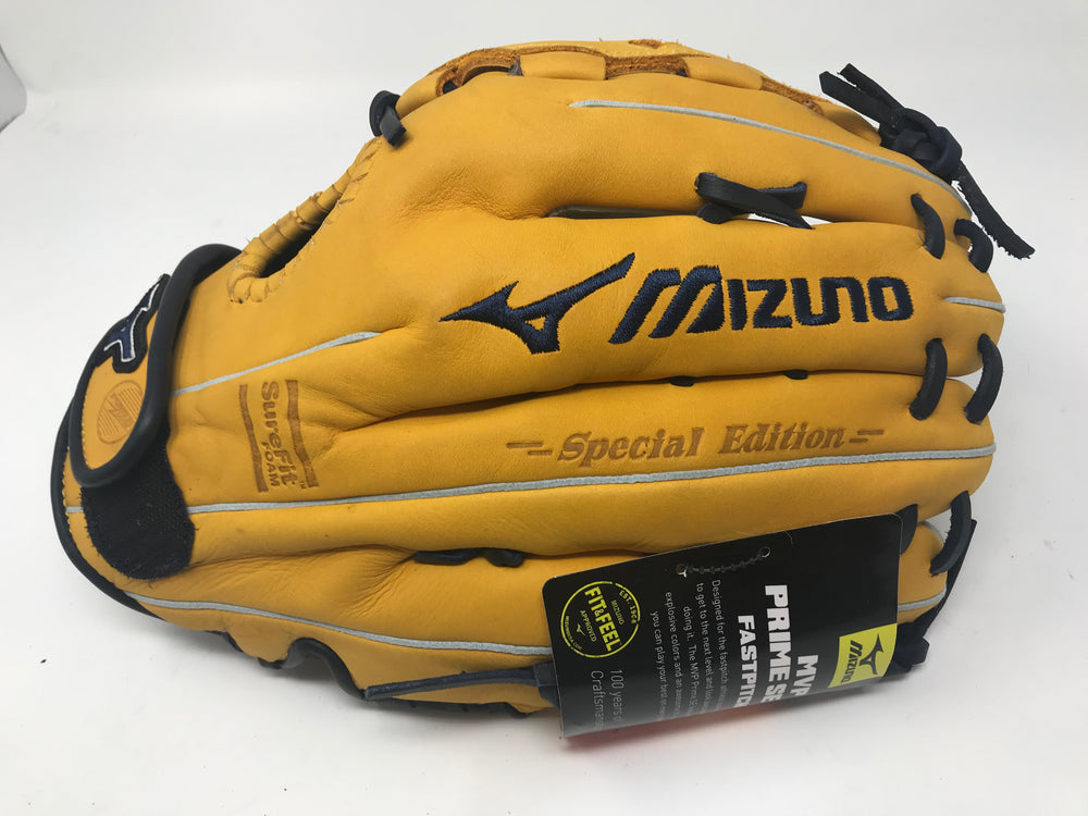 New Mizuno MVP Series Fielding Glove GMVP1250PSEF6 12.5" Fastpitch LHT Brn/Nvy