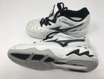 New Mizuno Wave Spike 10 Jr. Womens Volleyball Shoes Black/White Size 3.5