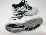 New Mizuno Wave Spike 10 Jr. Womens Volleyball Shoes Black/White Size 3.5