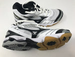 New Mizuno Women's Wave Bolt Volleyball Shoes White/Black Womens Size 6.5