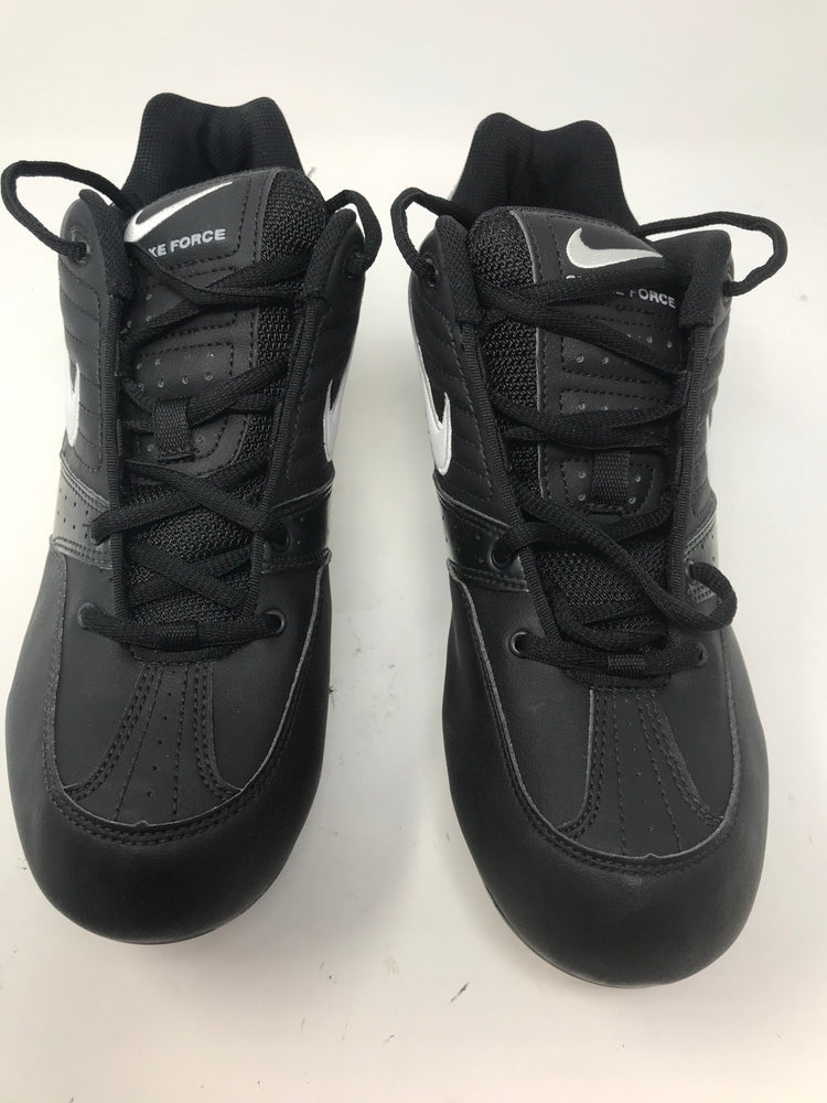 New Nike Strike Force Men 9 Plastic Mold Football Cleat Black/White