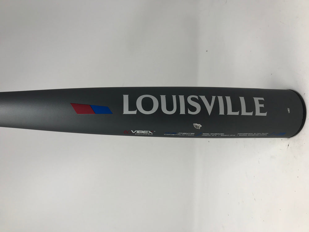 Used, Louisville Slugger 2019 32/29 Omaha 519 One Piece BBCOR Baseball Bat 2 5/8"