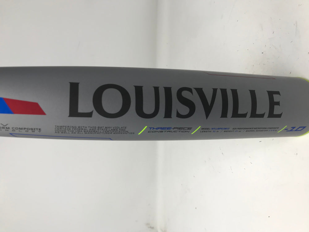 Used Louisville Slugger Prime 919 31/21 USA Youth Baseball Bat 2 5/8 -10