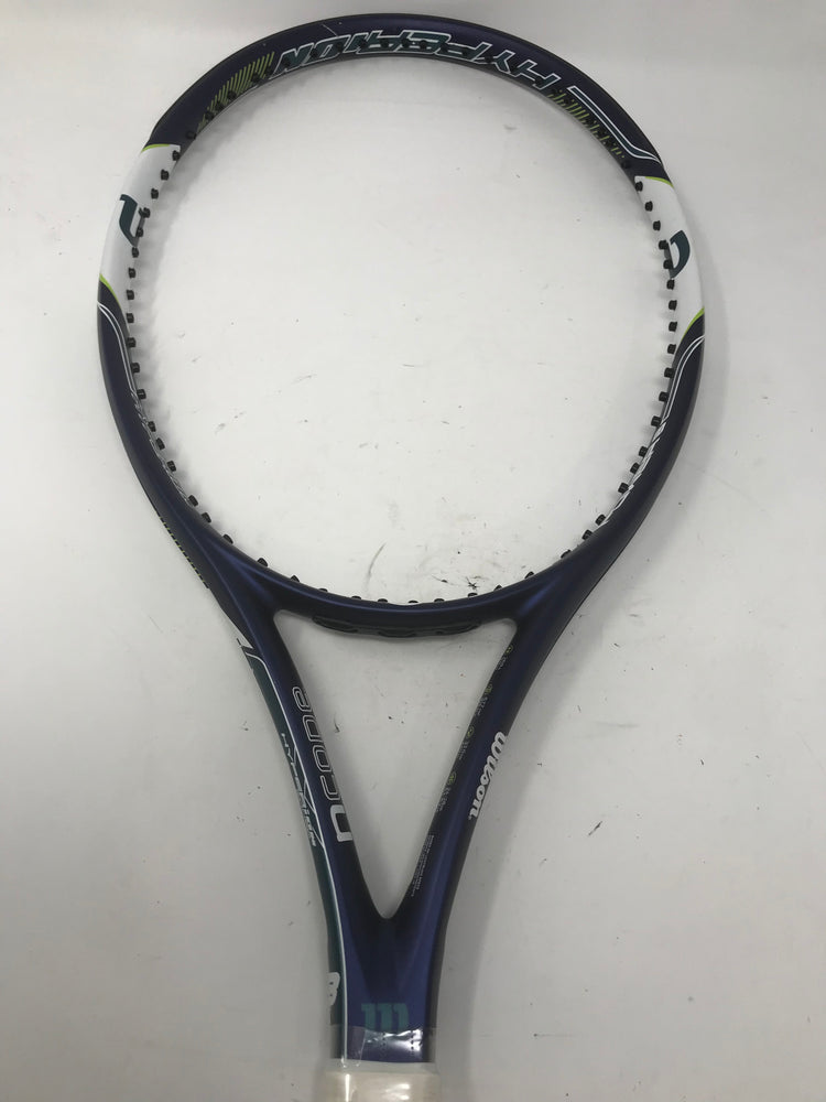 New Wilson Hyperion PowerX 1 Tennis Racquet, Purple/White, 4 1/2 Unstrung