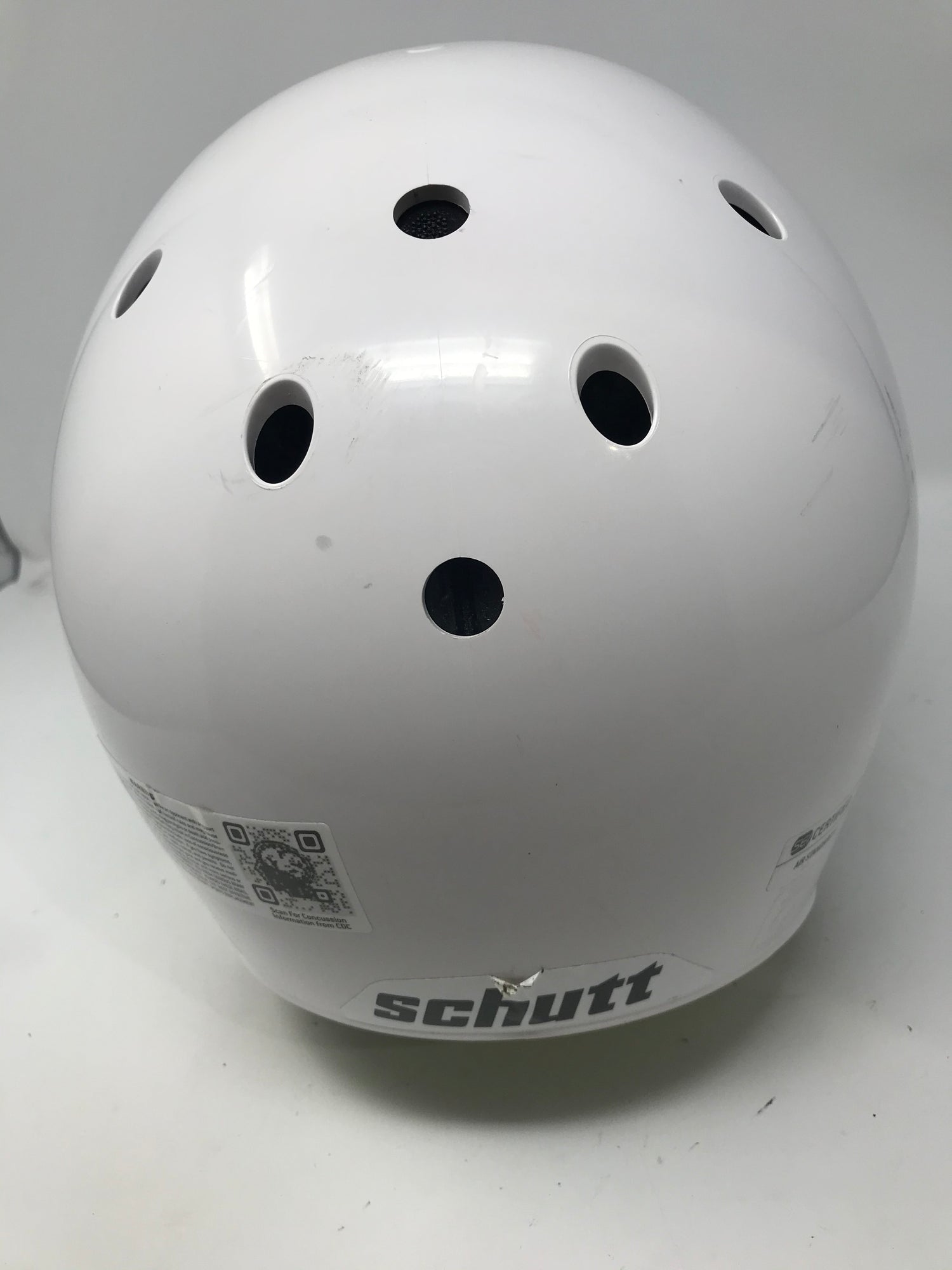 bowling ball football helmet Used Schutt Youth AiR Standard V Football Helmet w/ Carbon Steel ROPO – PremierSports