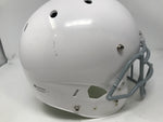 Used Schutt Youth AiR Standard V Football Helmet w/ Carbon Steel ROPO White/Gray