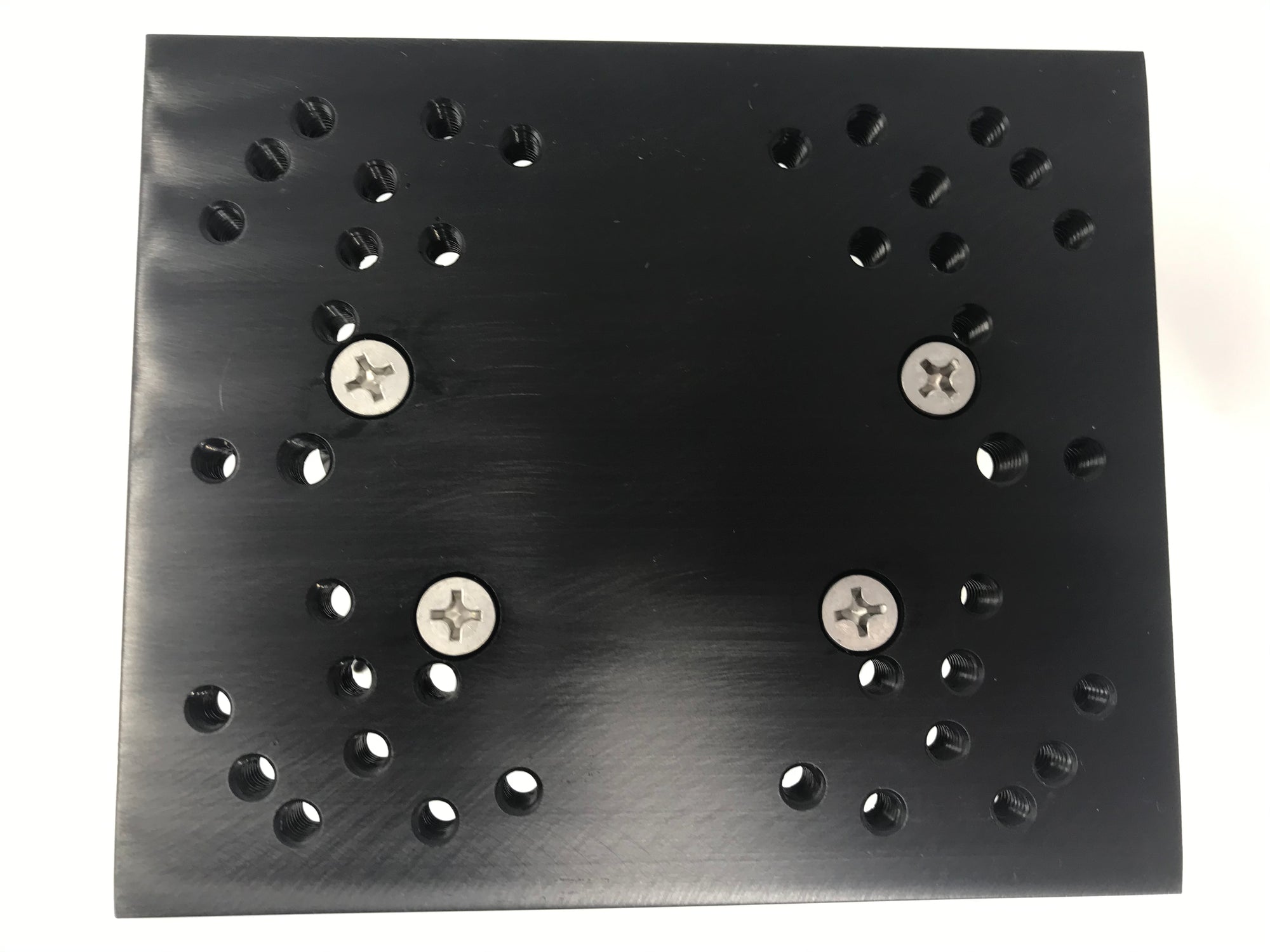 New Bert's Custom Tackle Fixed Mount Downrigger Base 4 Inch Black/Stai