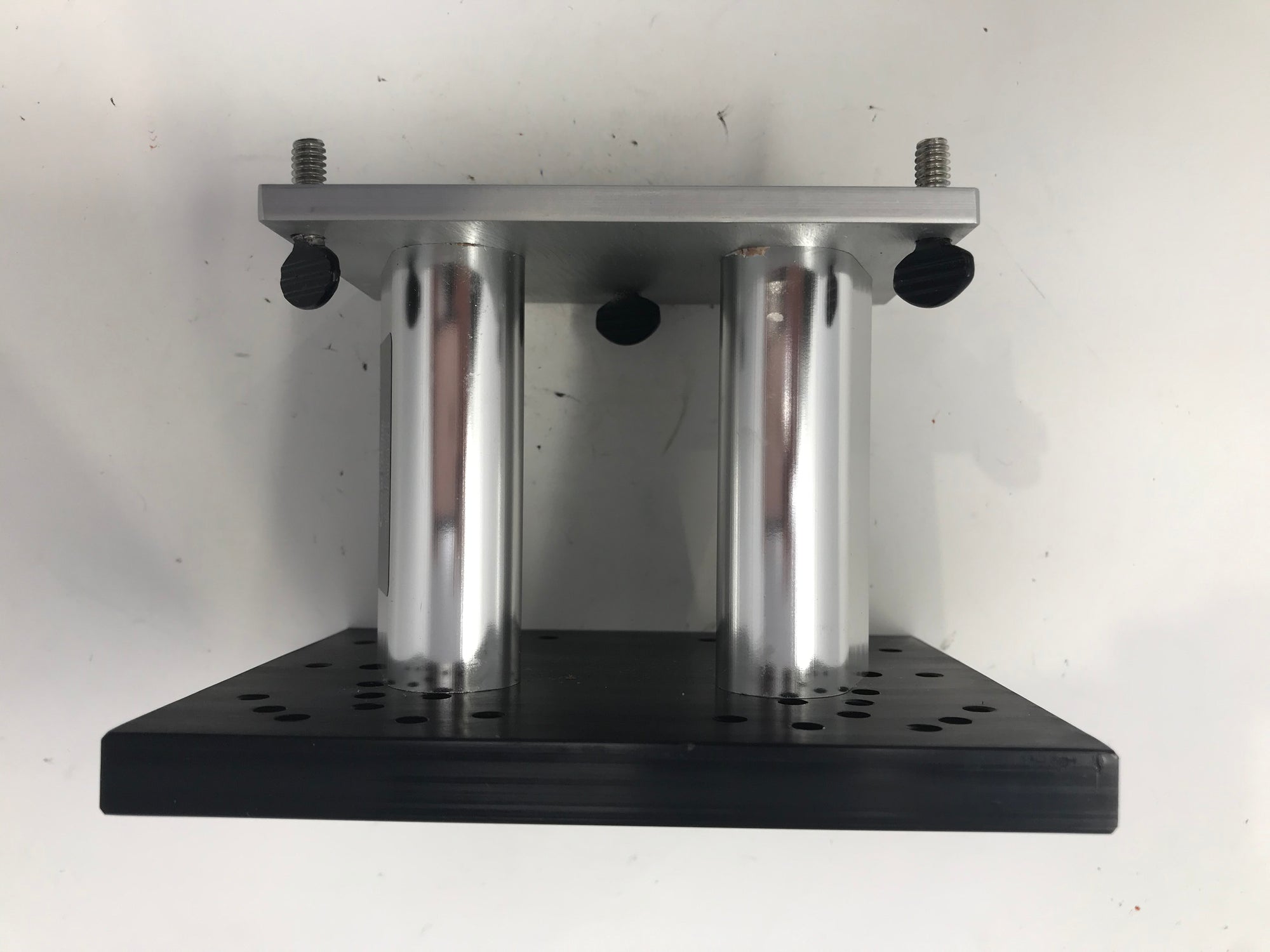 New Bert's Custom Tackle Fixed Mount Downrigger Base 4 Inch Black/Stai