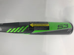 New Other Easton S3 SL16S310B 30/20 Senior League Baseball Bat Green/Silver