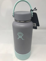 New Other Hydro Flask 32 oz Water Bottle Stainless Steel Gray Blue