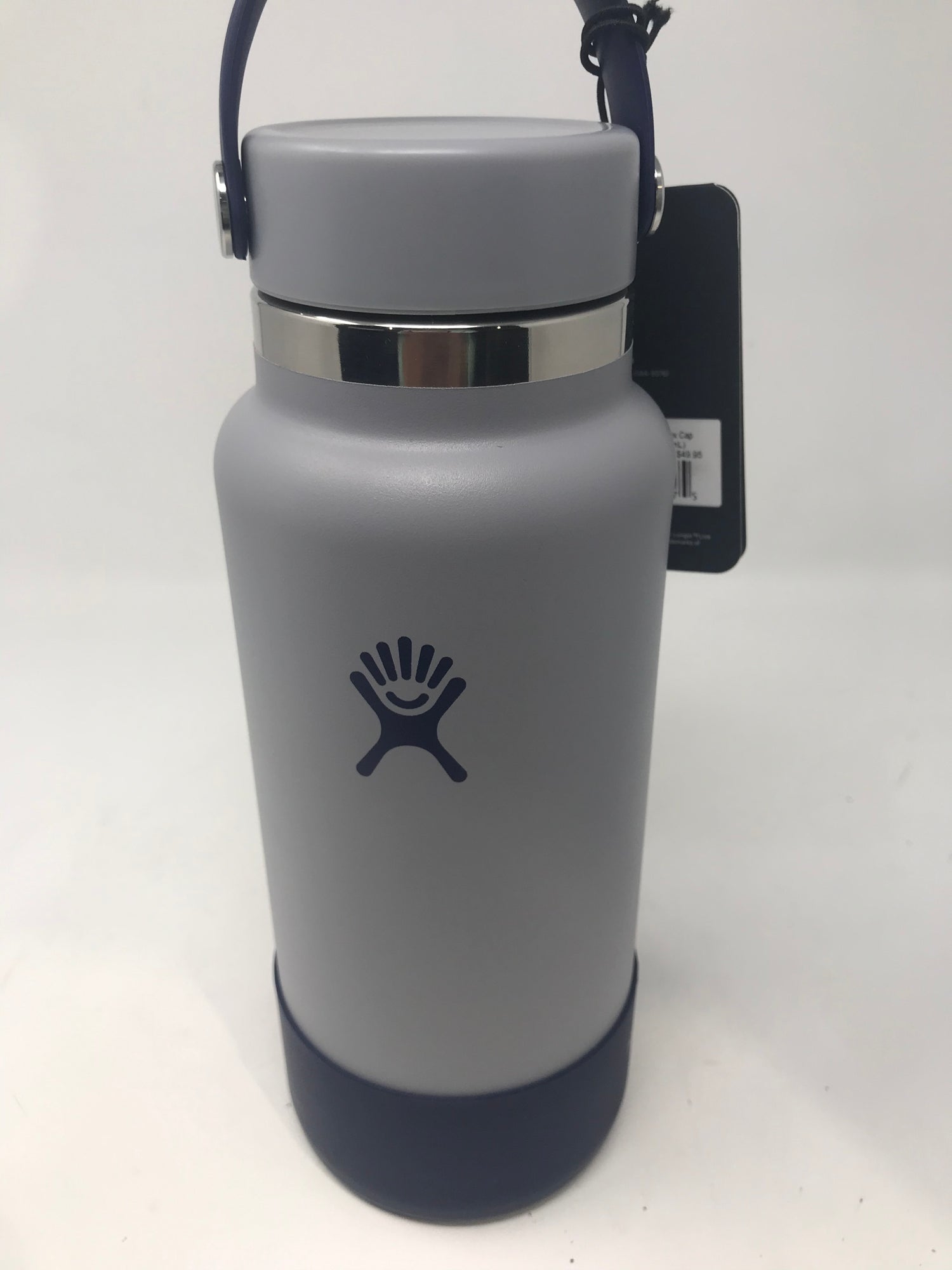 Hydro Flask 32 oz Wide Mouth Bottle Limited Edition Gray Grey Teal Flint  RARE