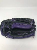 New Other Rawlings 11.5in Girls' Highlight Series Fastpitch Glove Bck/Purple RHT