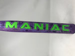 Used Miken Maniac ASA/USSSA Slow Pitch Softball Bat 2019 34/26 Purple/Green