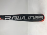 Used 2018 Rawlings Prodigy Youth Big Barrel Baseball Bat 27/16 Black/Red