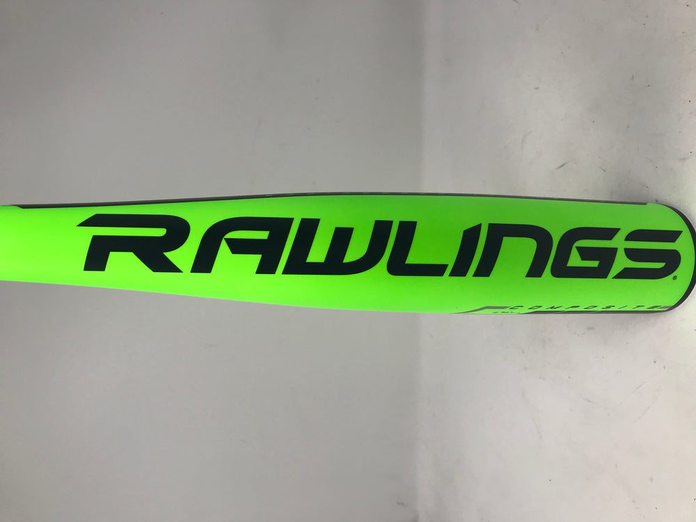Used Rawlings 2019 Threat USA -12 31/19 Youth Baseball Bat Composite