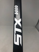 Used STX 6000 Shaft Stallion Head Attack Men's Lacrosse Set 60 In Black/White