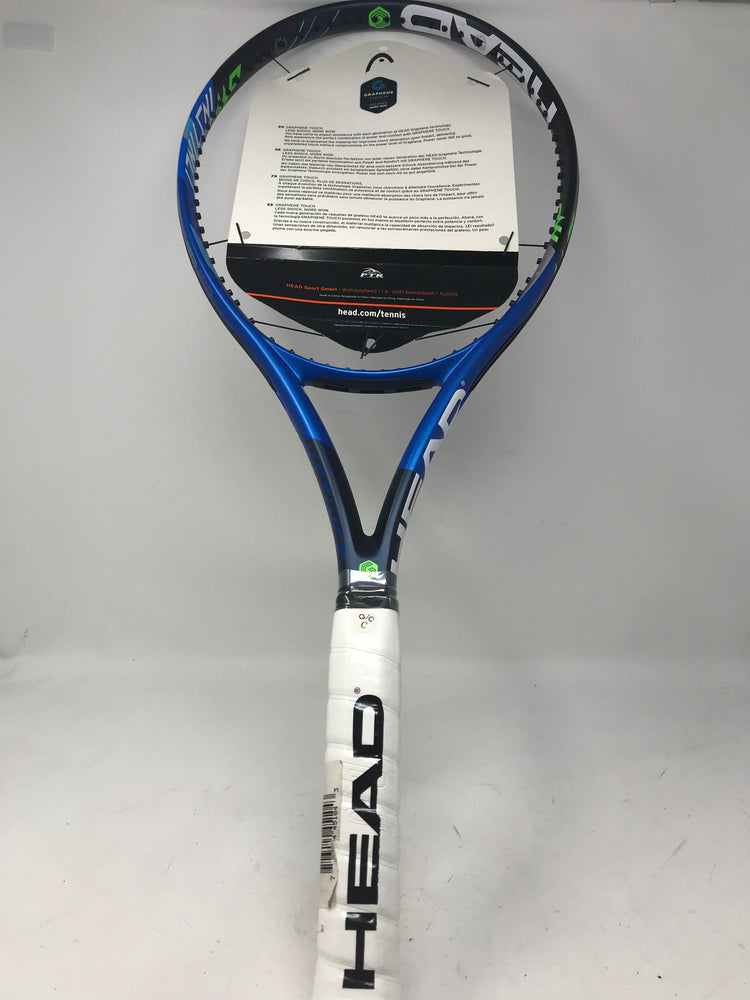 New HEAD Graphene Touch Instinct MP Tennis Racquet (Unstrung) 4 3/8 Blue/White