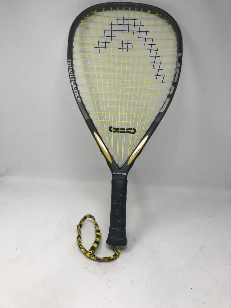 Used HEAD Intelligence i.165 Racquet Strung  Brown/Yellow