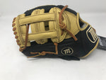 New Marucci MFGRS115H LHT RS225 Series Baseball Fielding Gloves Black/Mesa 11.5"