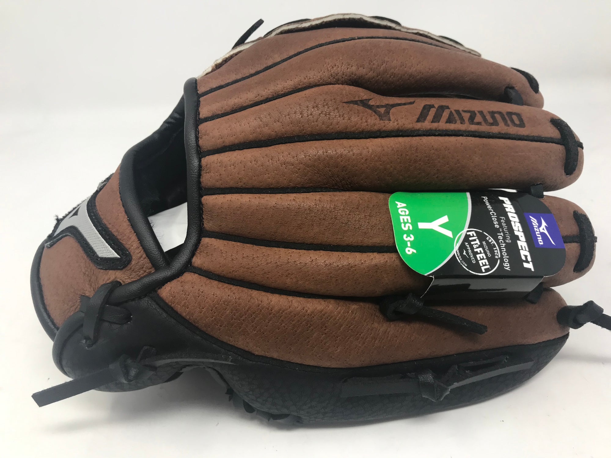 New Mizuno Power Close Prospect Baseball Glove, Kids