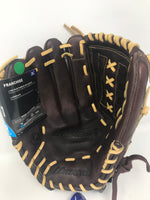 New Mizuno Franchise Slowpitch Glove 1250 12.5  Fielding Glove Brown/Tan LHT