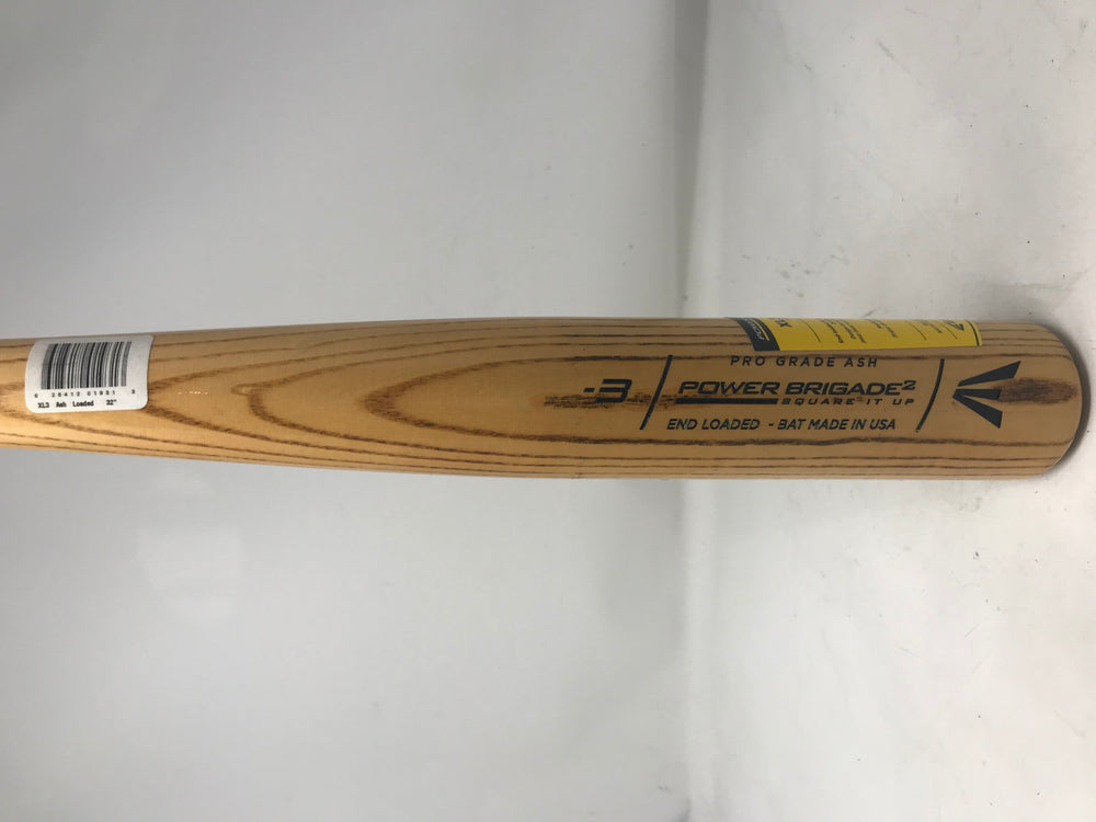 New Other Easton Power Brigade2 XL3 Ash 32 Wood Bat Baseball Natural/Black/Green