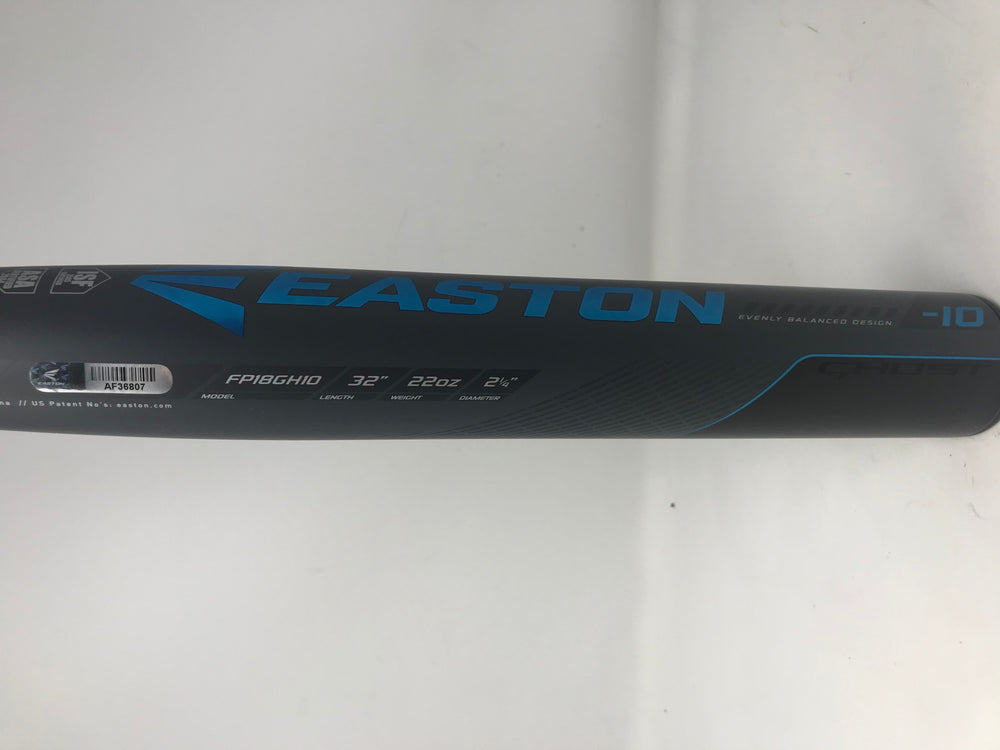 Used Barely Easton Ghost Double Composite FP18GH10 32/22 Fastpitch Softball Bat