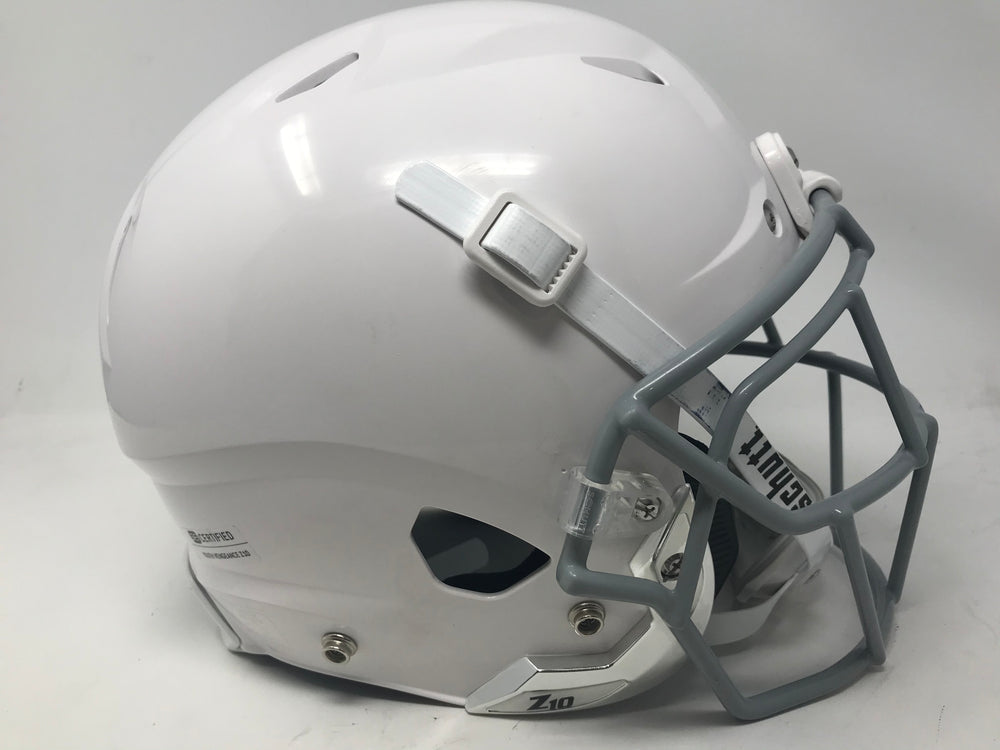 New Schutt Vengeance Z10 Football Helmet Youth Small White/Gray