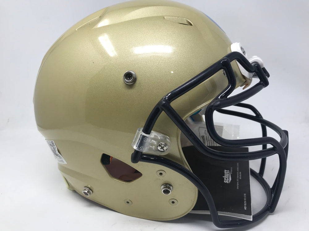 New Schutt Vengeance DCT Hybrid Youth Football Helmet Medium Gold/Black