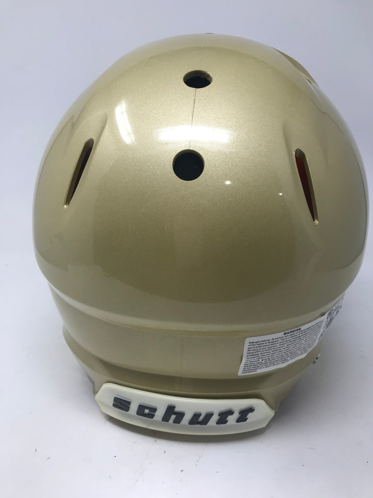 New Schutt Vengeance DCT Hybrid Youth Football Helmet Medium Gold/Black