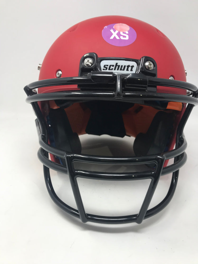 New, Other Schutt Youth Recruit R3 Football Helmet w/ DNA Facemask  X-Sm Rd/Blck