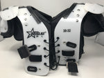 New Other Douglas Youth Large Football Shoulder Pads White/Black