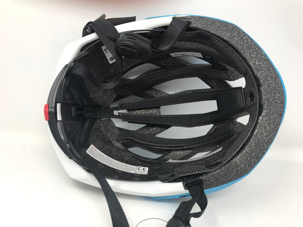 New Coros Omni Smart Cycling Helmet Audio, Lights, Bluetooth Medium Blue/Black
