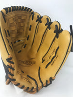 New Easton Stealth SS131 13" Adult RHT Black/Tan Baseball Glove