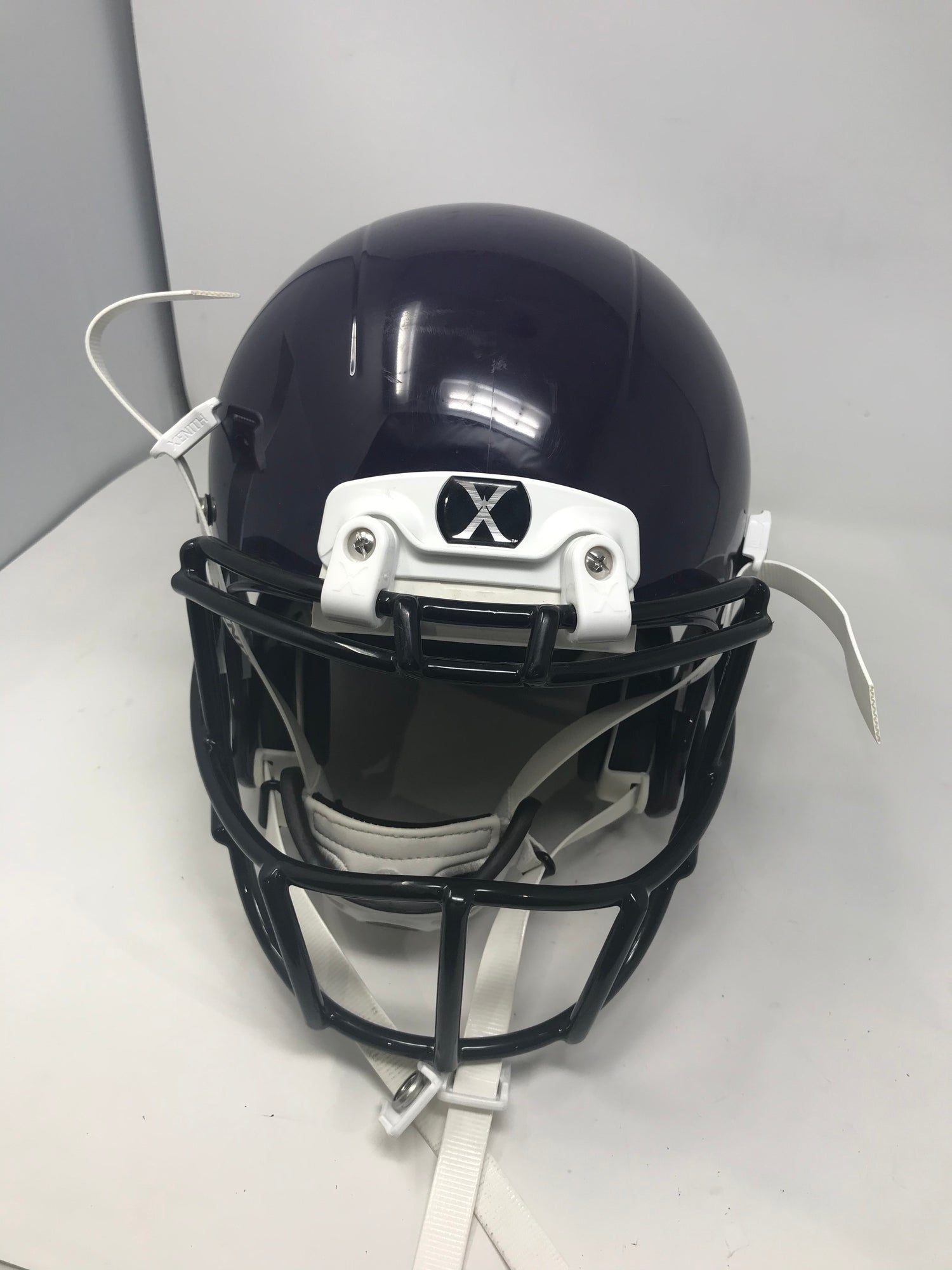 black youth football helmets New Xenith X2E Purple/White/Black Youth Small Football Helmet Compete – PremierSports