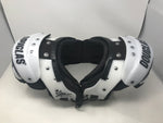New Other Douglas Youth Small Football Shoulder Pads White/Black 13"-14" JP34