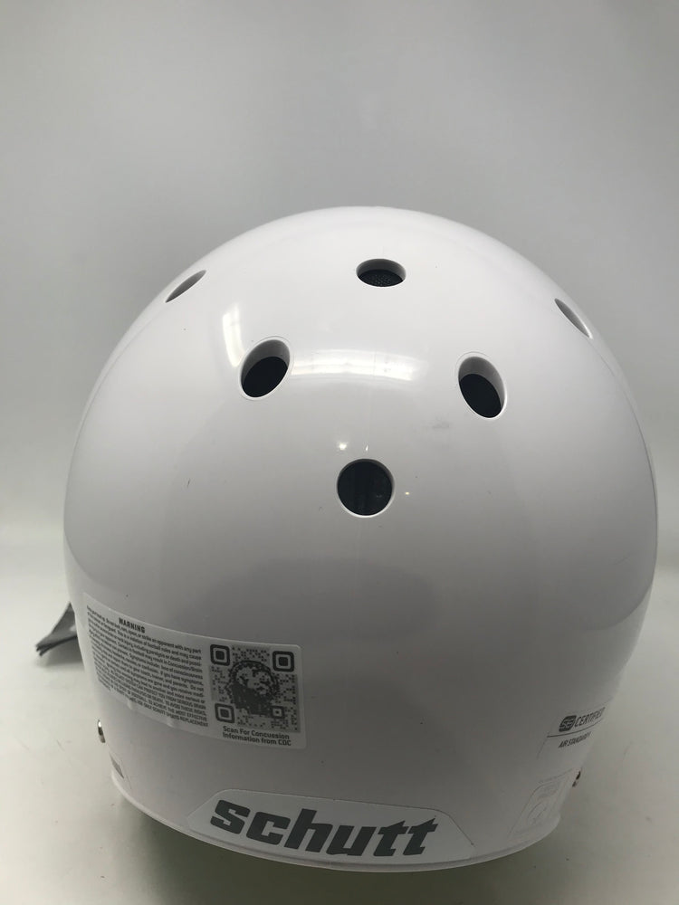 New., Other Schutt Adult AiR Standard V Football Helmet Complete White/Gray Small