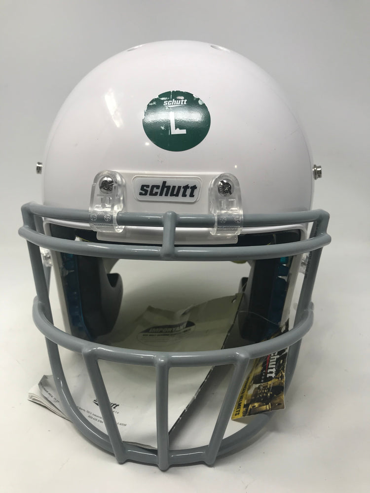 New Other Schutt Adult AiR Standard V Football Helmet Complete White/Gray  Large