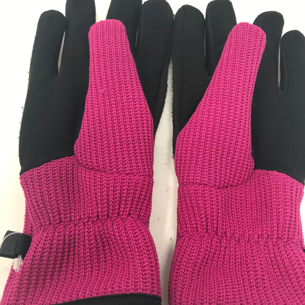 New Spyder Women's Stryke Fleece Conduct Gloves Small Violet/Black