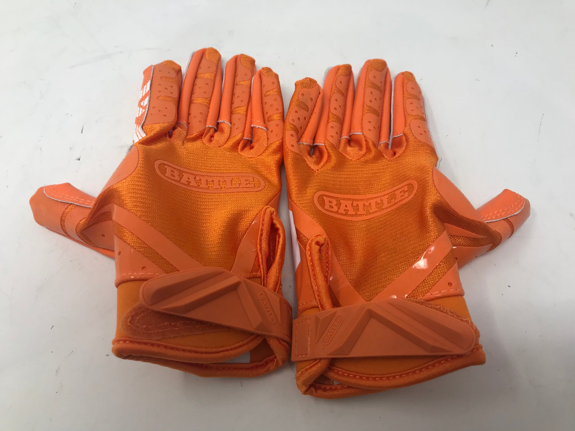 Red Sticky Football Gloves