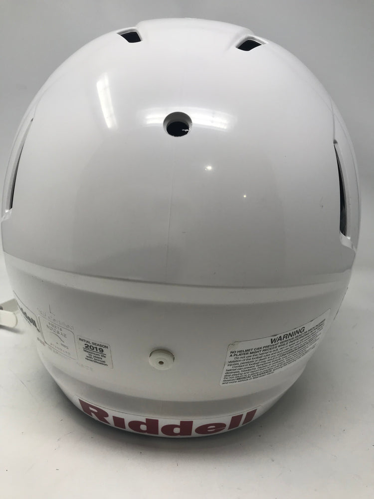 New Riddell Youth Victor-I Football Helmet Large/X-Large White/Grey